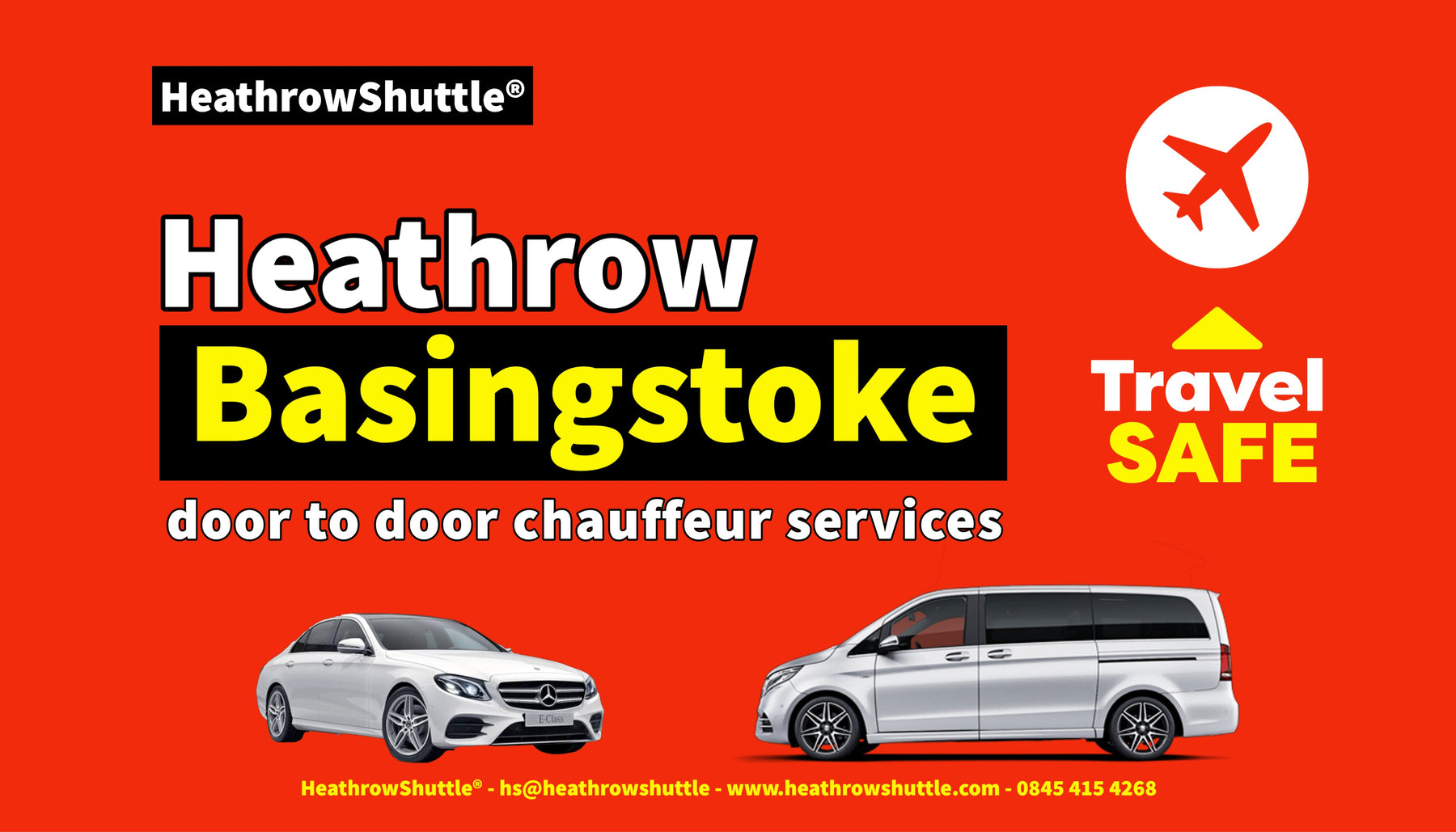 Taxi from Heathrow airport to Basingstoke