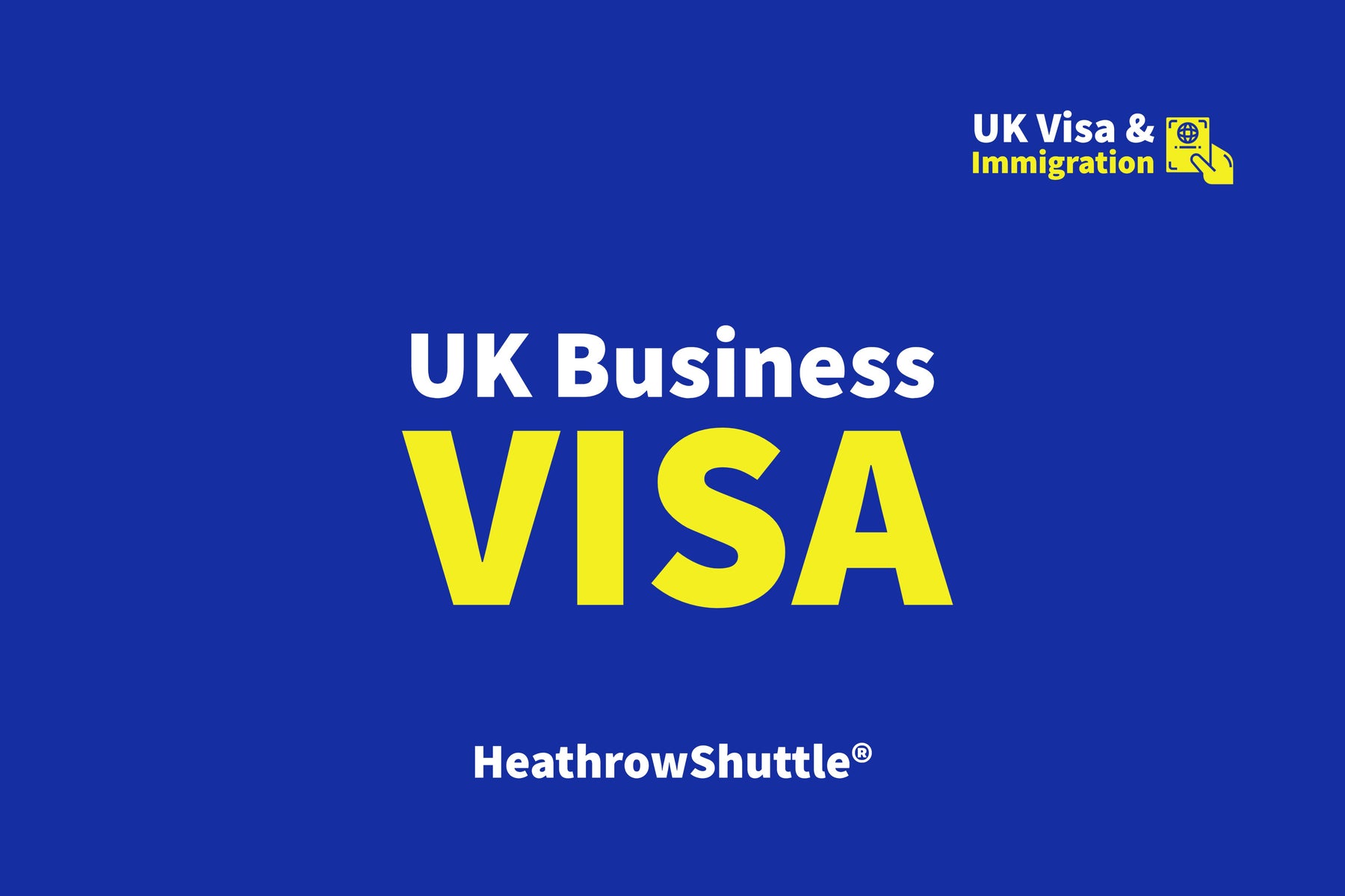 UK Business Visa Information