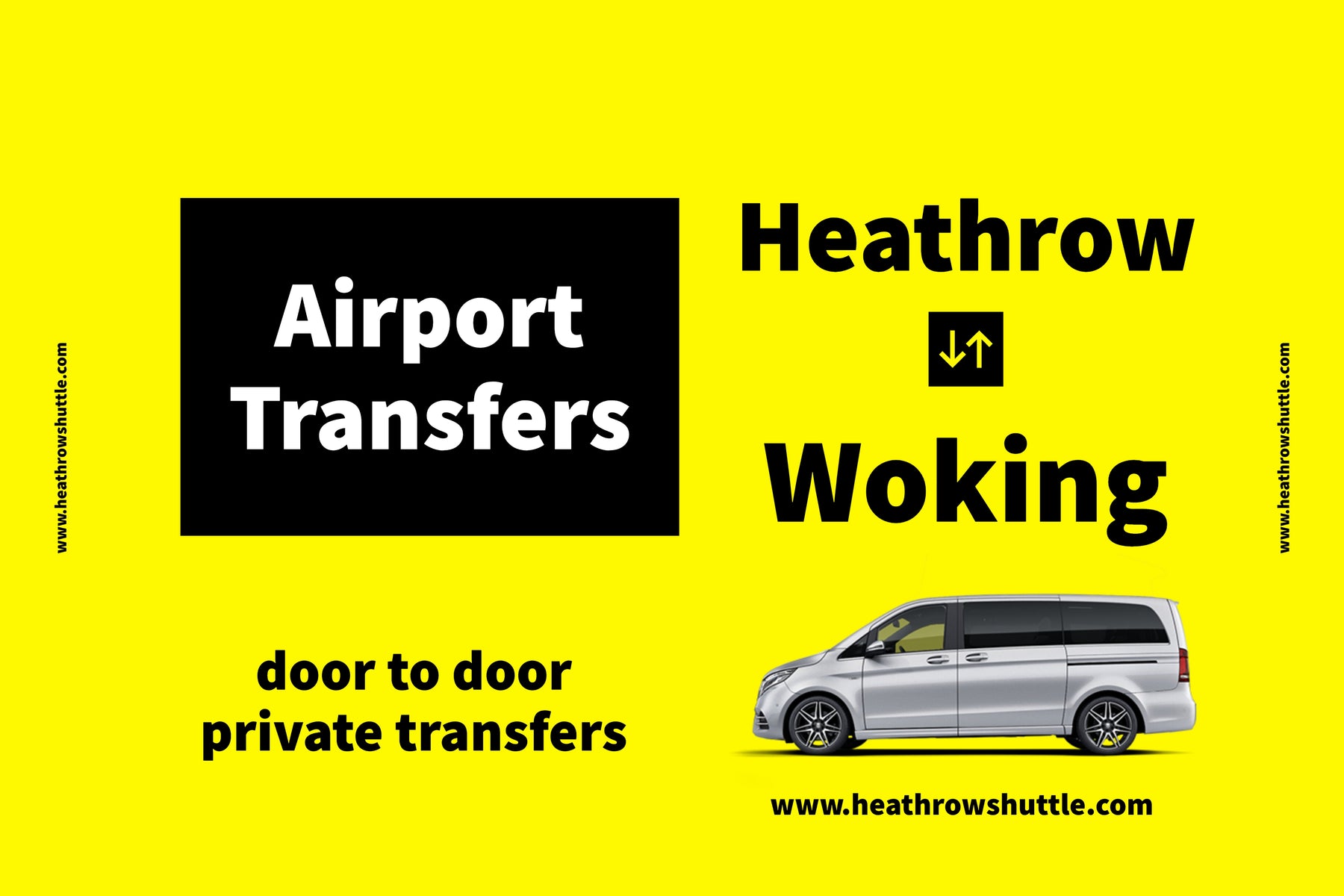 Heathrow Airport to Woking Taxi Transfers