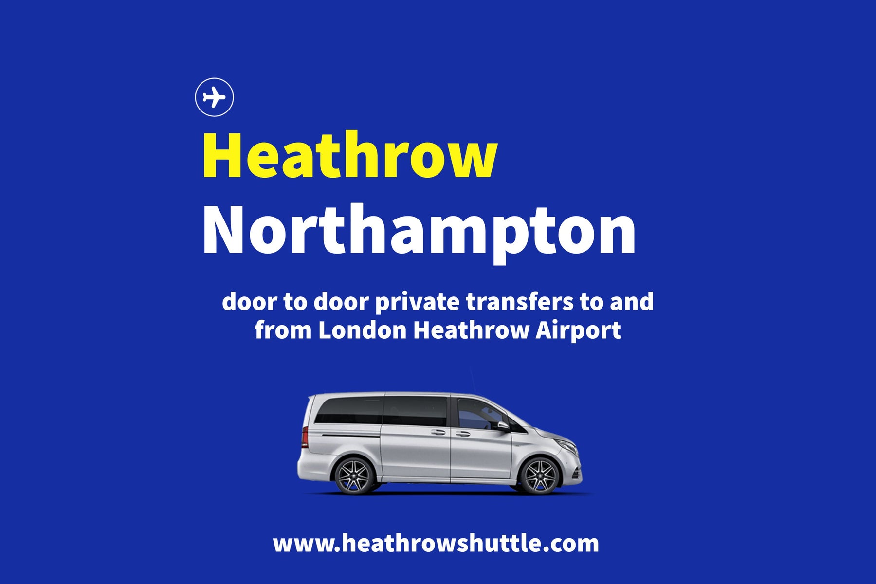Airport to Northampton Taxi