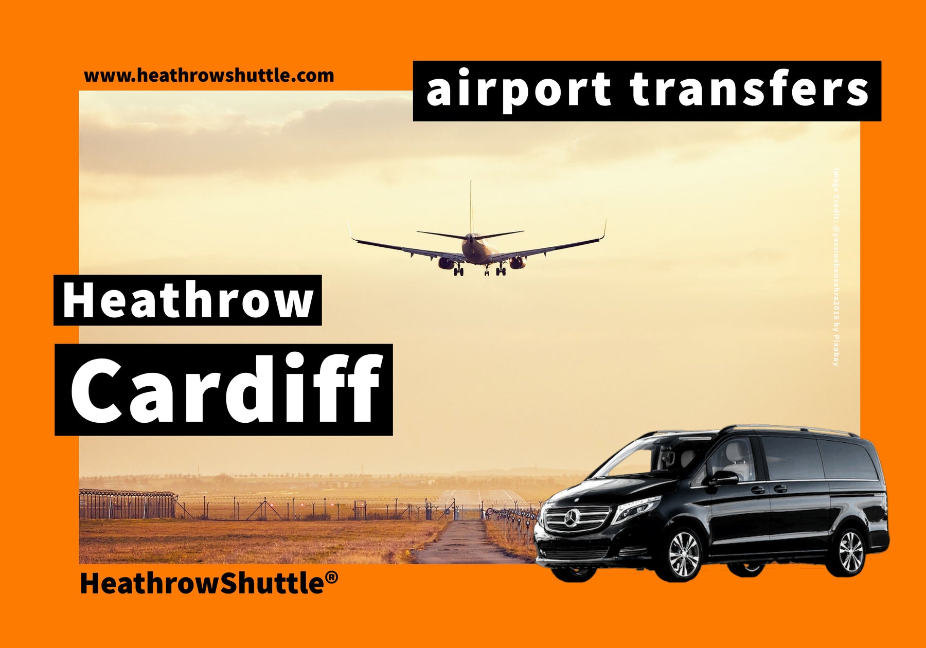 Taxi Cardiff – Heathrow Airport to Cardiff Transfers
