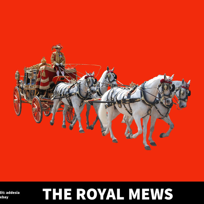 THE ROYAL MEWS, BUCKINGHAM PALACE